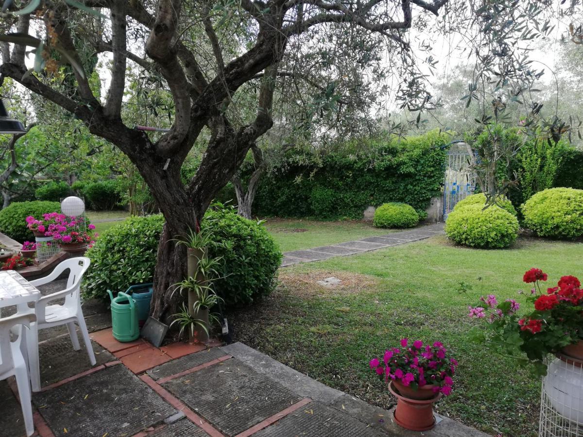 Villa Brezza Capaccio Bagian luar foto